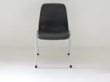 Kantinestoel Arena kuipstoel 3360 antraciete kuip met grijs frame