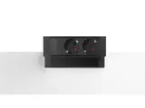 Power Desk Up 2x stroom zwart