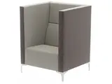 Half-hoge bank Cara Highline, 1-zits element