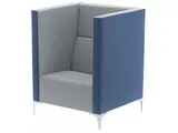 Half-hoge bank Cara Highline, 1-zits element
