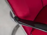 Gispen 412S fel rood detail