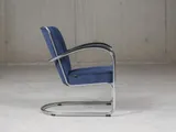 Gispen 412 Manchester ribstof donkerblauw