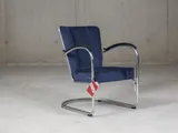 Gispen 412 fauteuil donker blauw