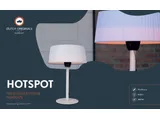 Hotspot terrasverwarmer tafelmodel