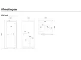 Kembo 302 donker bruin