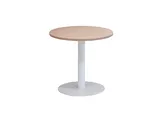 Kolom tafel met ronde voet