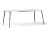 Corner tafel met metalen frame