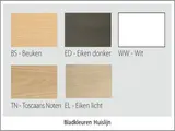 Bureau Basic - overzicht bladkleuren