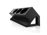 Power Desk Up 3x stroom zwart