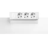 Power Desk Up 3x stroom witPower Desk Up 3x stroom wit