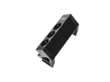 Power Desk Up 3x stroom zwart