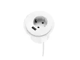 Power Spot met USB charger wit