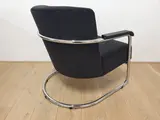 Gispen Today JdB 602 fauteuil Manchester ribstof Antraciet