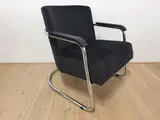 Gispen Today JdB 602 fauteuil Manchester ribstof Antraciet