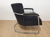 Gispen Today JdB 602 fauteuil Manchester ribstof Antraciet