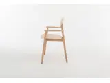 FAYA  houten stoel met armleggers