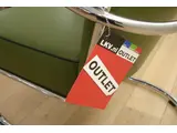 Gispen AA   Leer  Groen + zwarte bies