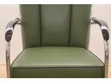 Gispen AA   Leer  Groen + zwarte bies