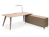 Voortman TABS hoekopstelling met Credenza 170cm