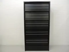 Folderkast 195 zwart