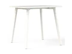 Corner tafel metalen / metalen 4-poots