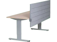 Akoestisch paneel met bladklem