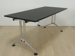 Vitra bureau 180x80 Chroom zwart
