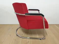 Gispen Today JdB 602 fauteuil Manchester ribstof Antraciet