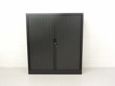 Roldeurkast 135 zwart