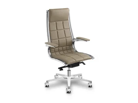Sit-on-it Bureaustoel met hoge rug