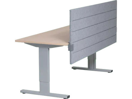 Akoestisch paneel met bladklem