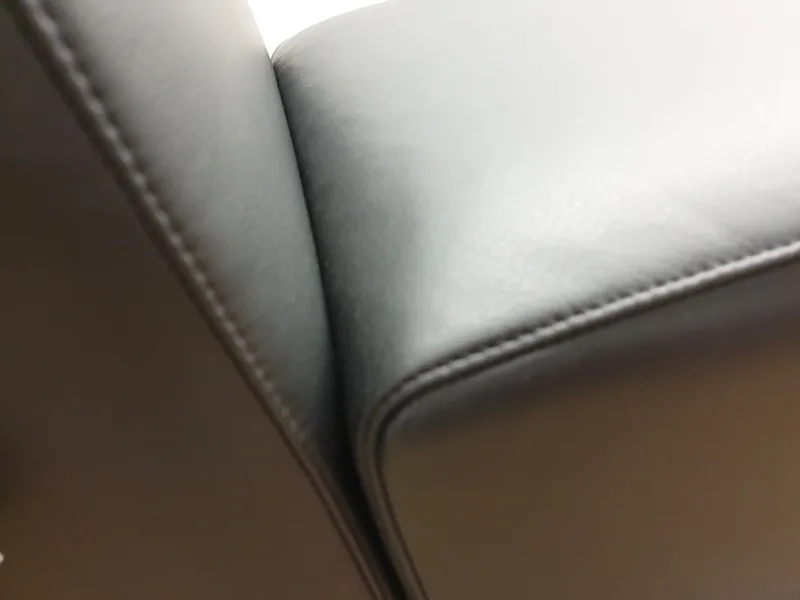 Gispen 405 Zwart leer 2
