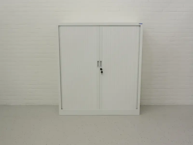 Roldeurkast 135 wit