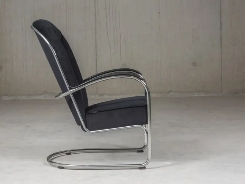 Gispen AA zwart rib