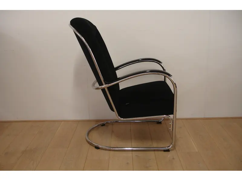 Gispen AA zwart rib
