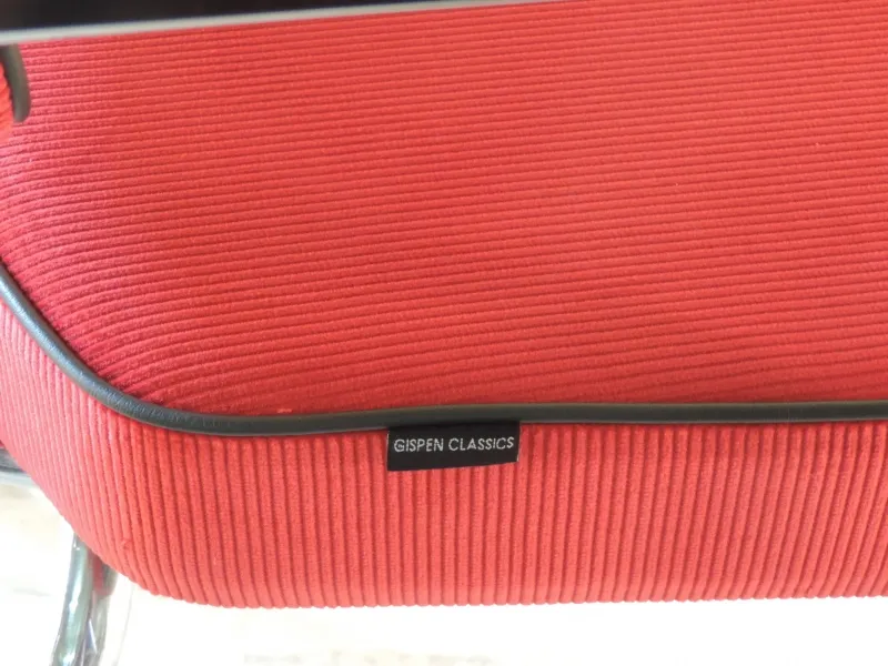 Gispen 352 rood detail