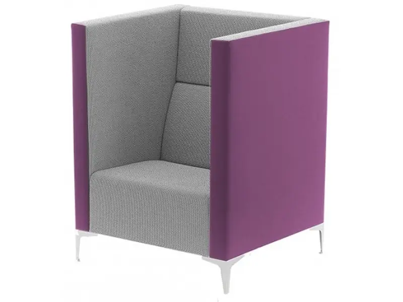 Half-hoge bank Cara Highline, 1-zits element