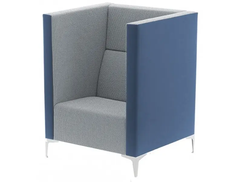 Half-hoge bank Cara Highline, 1-zits element