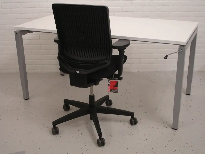 Bureau Oxford alu/wit 160