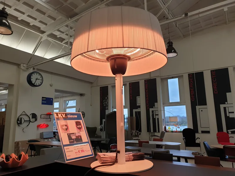 Tafelmodel terrasverwarmer HOTSPOT