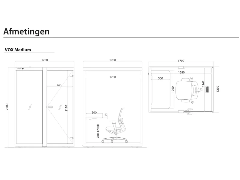 Kembo 302 donker bruin