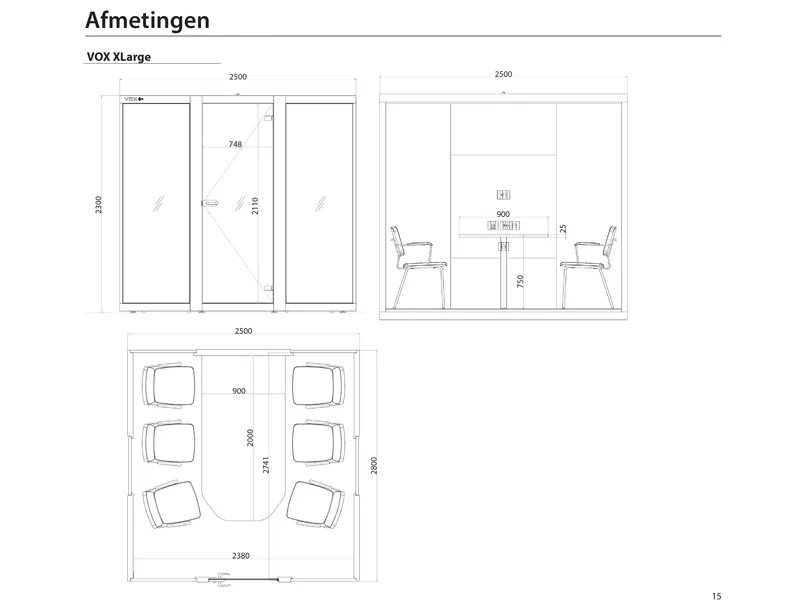 Kembo 302 donker bruin