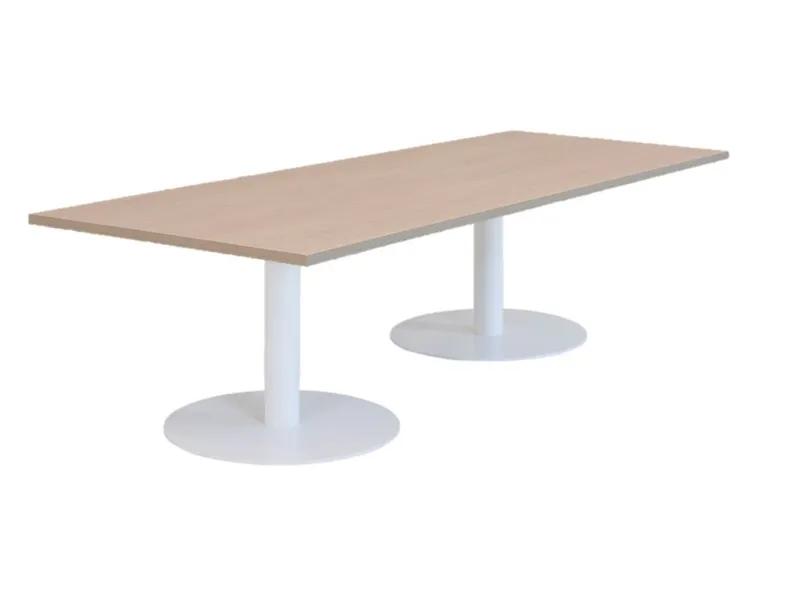 Kolom tafel met ronde voet