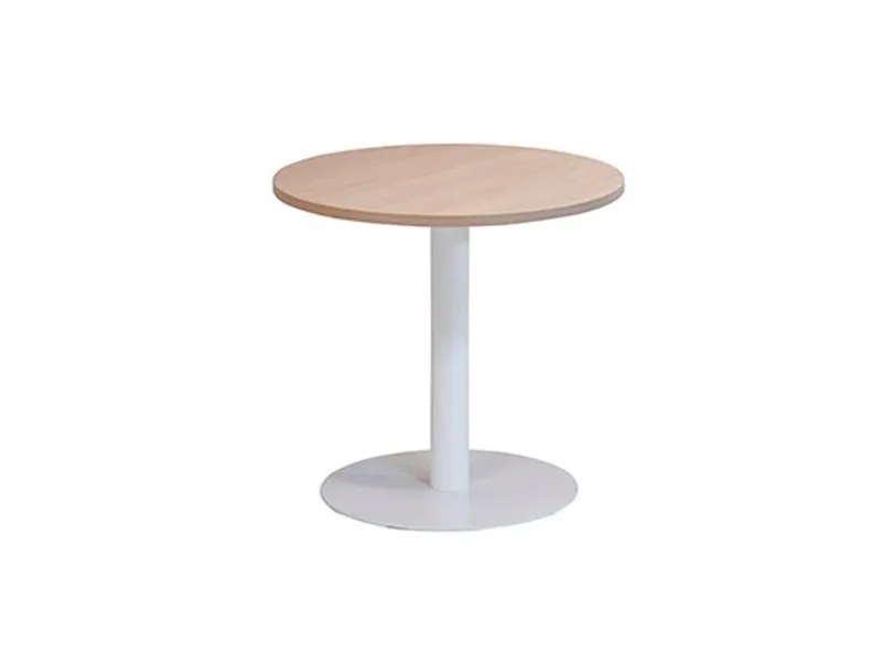 Kolom tafel met ronde voet