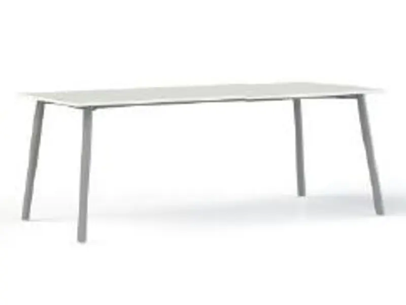 Corner tafel met metalen frame