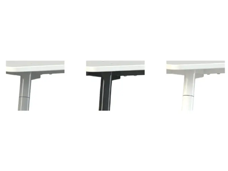 Corner tafel - kleuren metaal