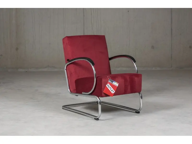 Gispen 407 bordeaux