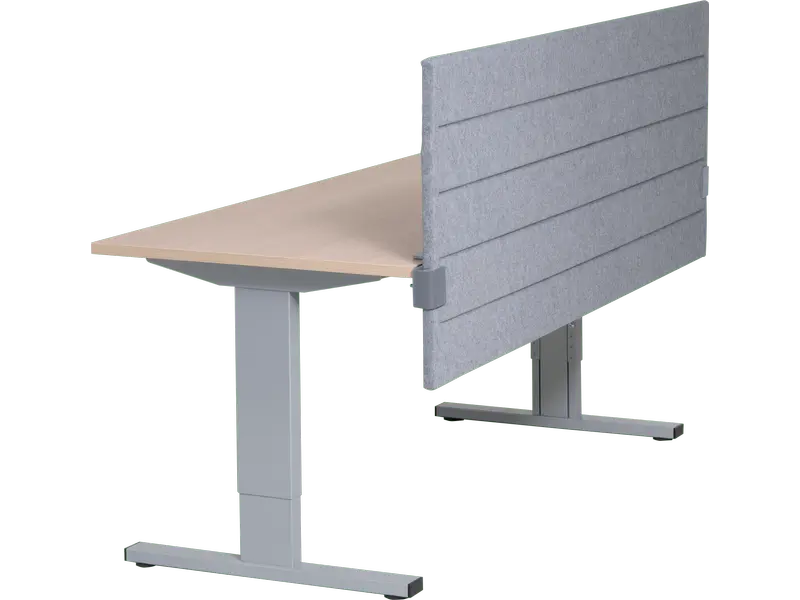 Akoestisch paneel met bladklem