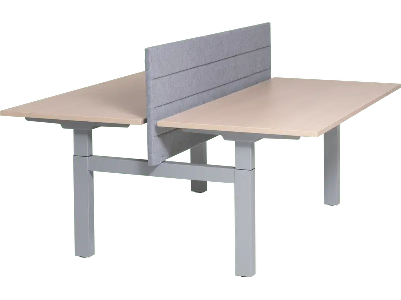 Akoestisch paneel met bladklem