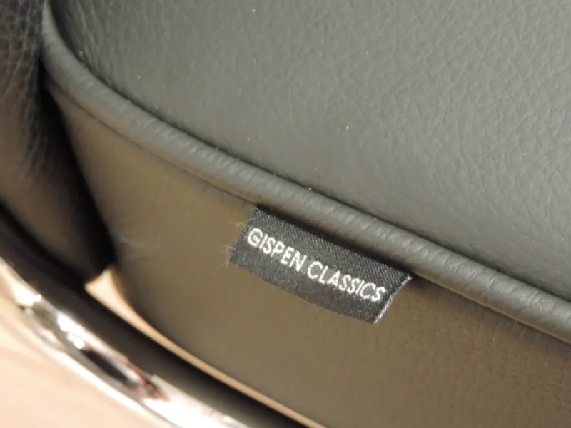 Gispen 412SGE - Zwart leer